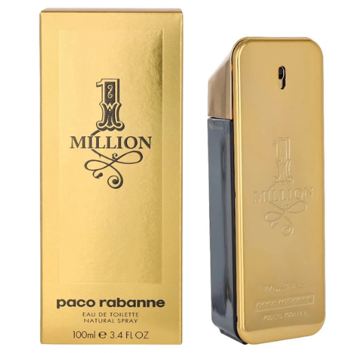Paco Rabanne 1 Million Eau de Toilette 3.4 oz Spray for Men