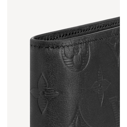 Louis Vuitton Mens Wallet Black Monogram Shadow Noir, Box, Dust Bag & COA New