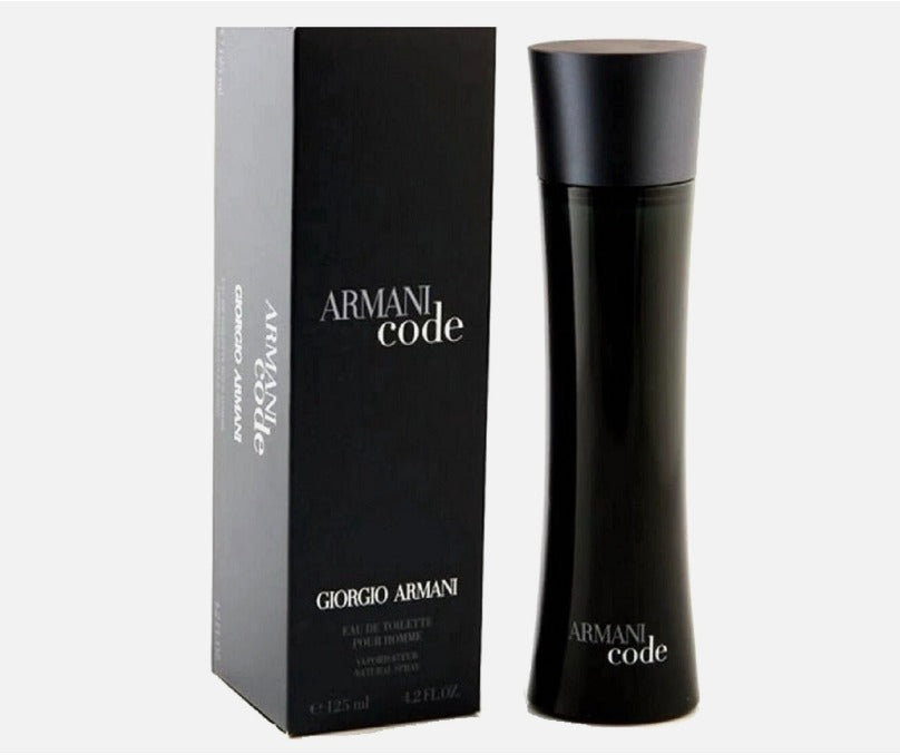 ARMANI CODE * Giorgio Armani 4.2 oz / 125 ml Eau de Toilette Men Cologne Spray